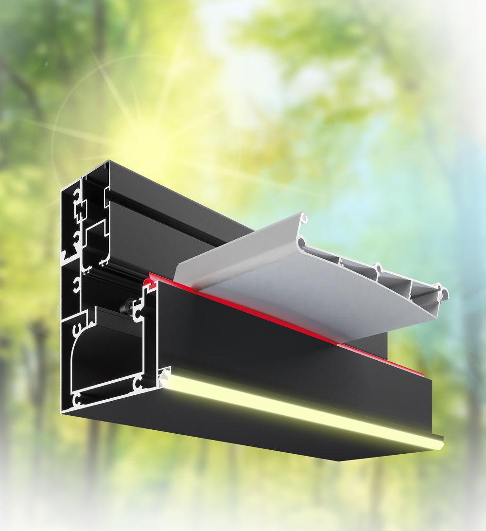 Биоклиматическая пергола Decolife B700 — общий вид, Алматы